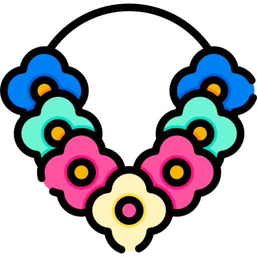 Цветочное ожерелье Special Lineal color иконка