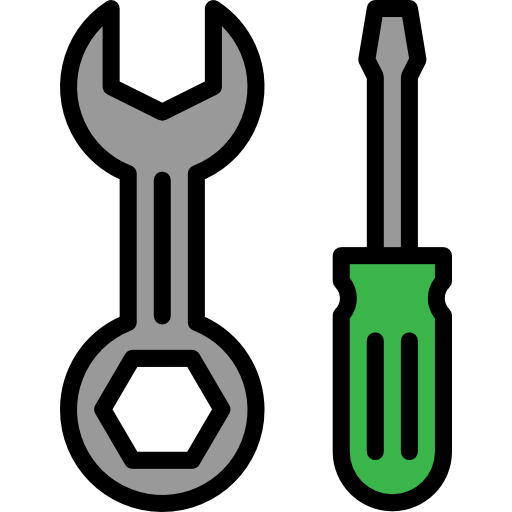 Screwdriver Pause08 Lineal Color icon