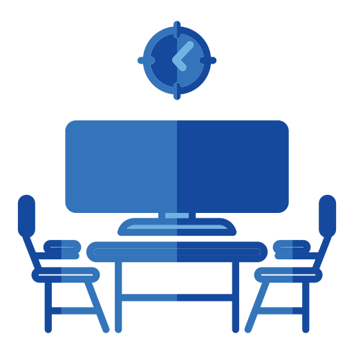 sala riunioni Generic Blue icona