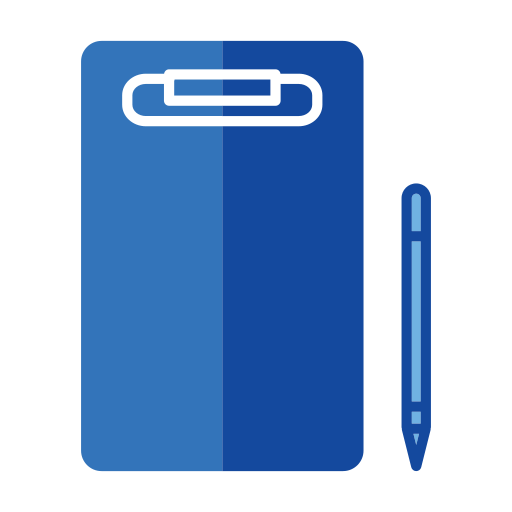 Note pad Generic Blue icon