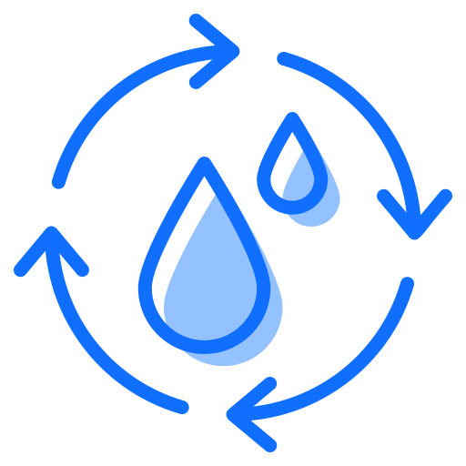recykling wody Generic Blue ikona