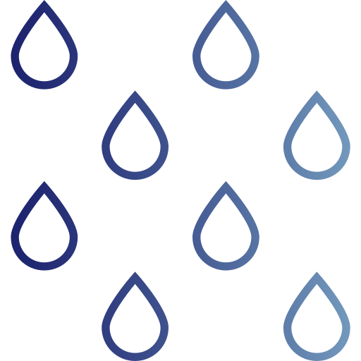 rain drops Generic Gradient icon