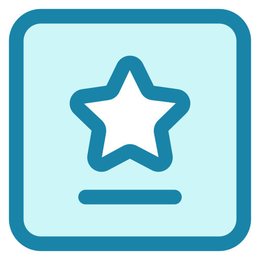 Walk of fame Generic Blue icon