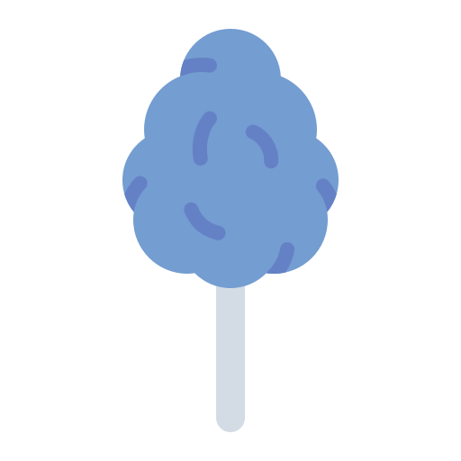 Cotton Candy Generic Flat icon