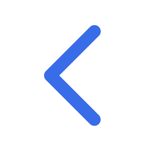 Angle-left Generic Blue icon