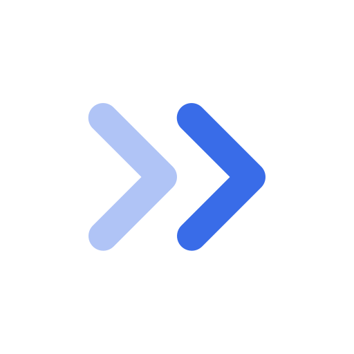 Angle-double-small-right Generic Blue icon