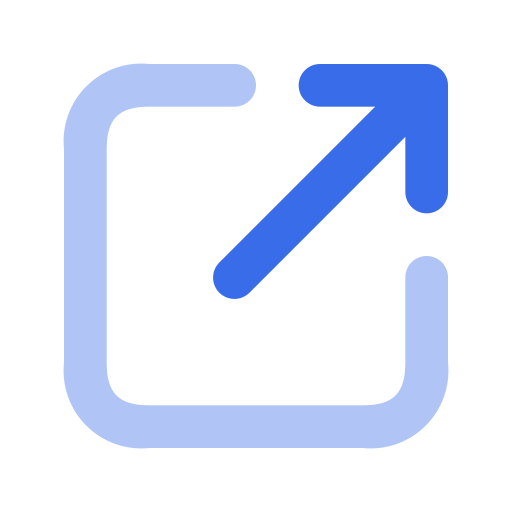 Export Generic Blue icon
