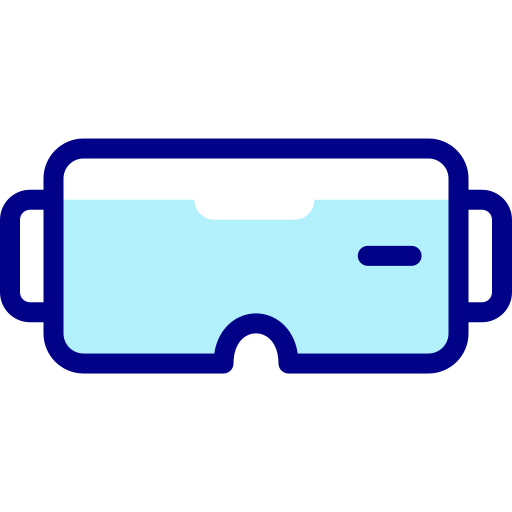 Vr goggles Detailed Mixed Lineal color icon