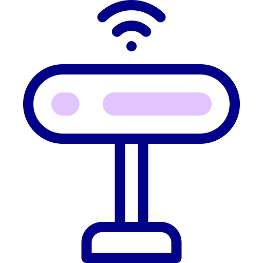 sensor Detailed Mixed Lineal color icono