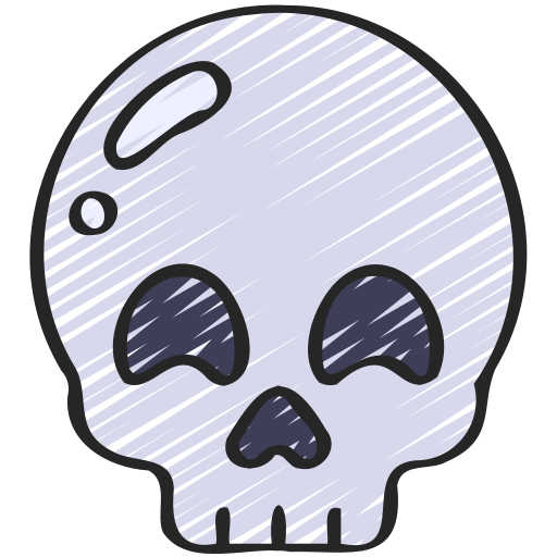 Skull Juicy Fish Sketchy icon