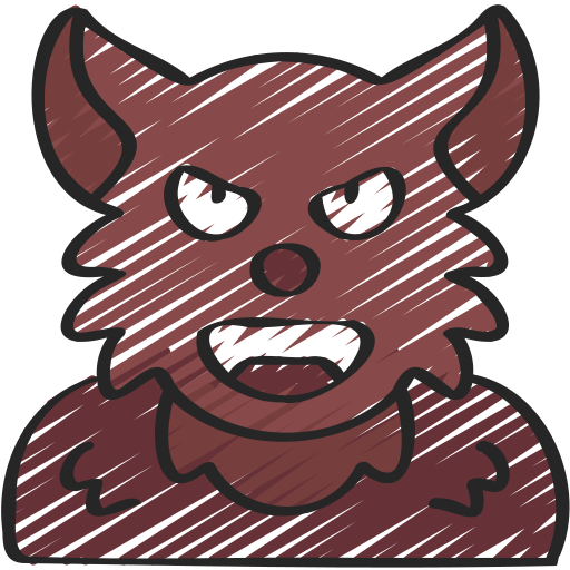 weerwolf Juicy Fish Sketchy icoon
