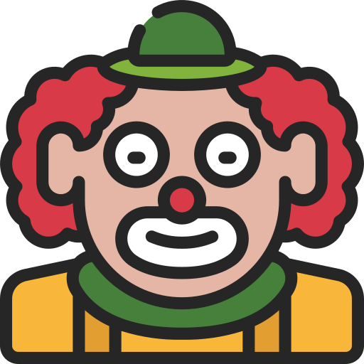 Clown Juicy Fish Soft-fill icon