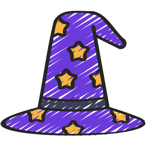 sombrero de mago Juicy Fish Sketchy icono