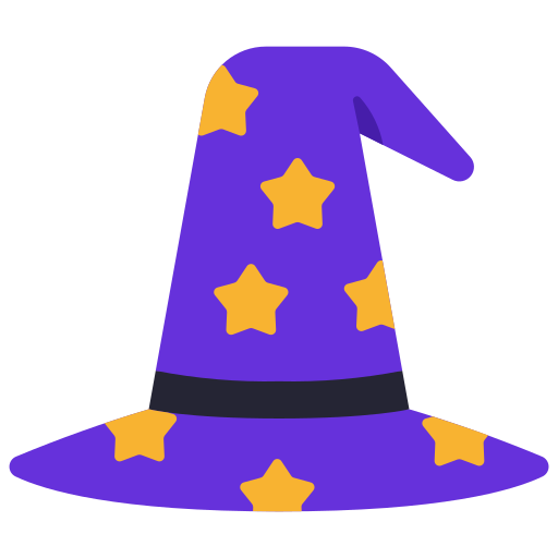 sombrero de mago Juicy Fish Flat icono