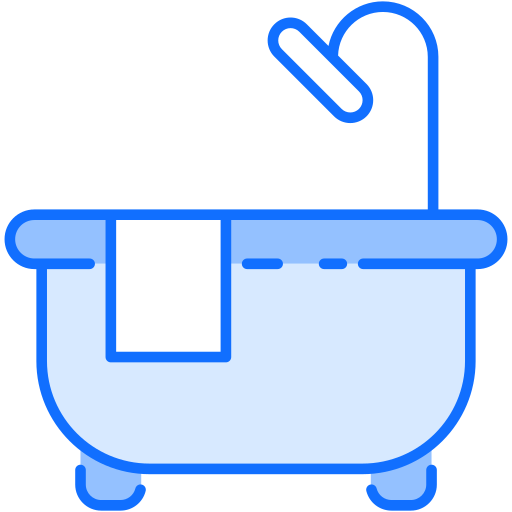 vasca da bagno Generic Blue icona