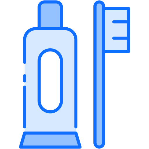 歯ブラシ Generic Blue icon