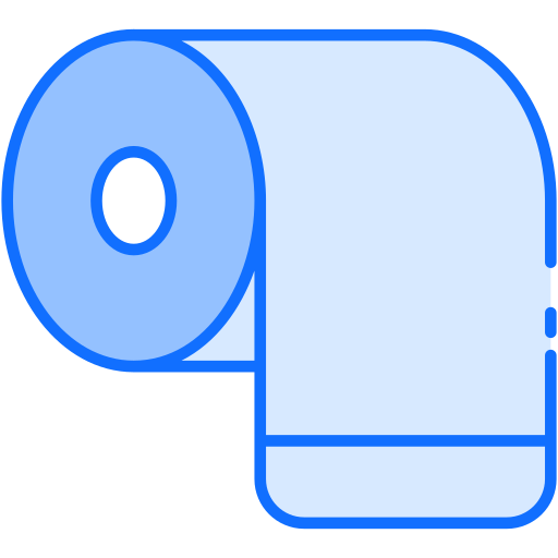 トイレットペーパー Generic Blue icon