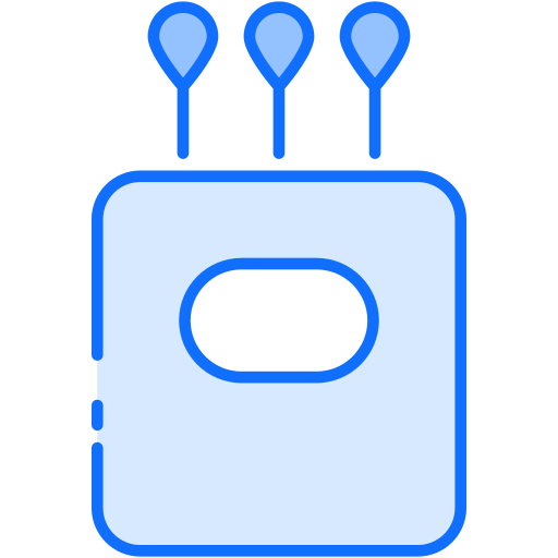 면봉 Generic Blue icon