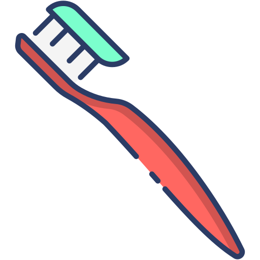 escova de dentes Generic Outline Color Ícone