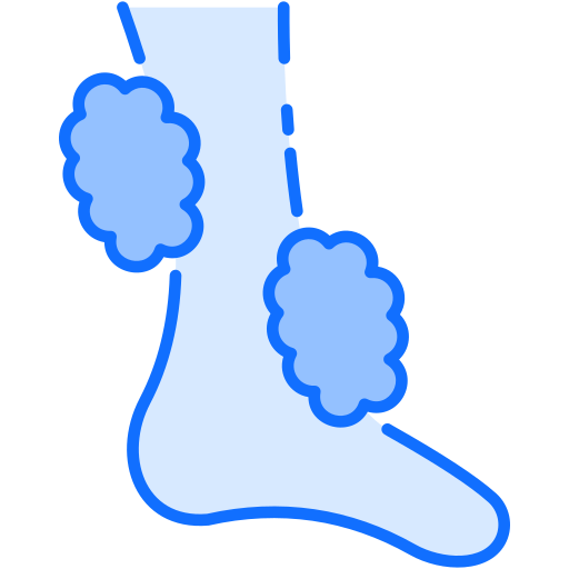 Lavar os pés Generic Blue Ícone