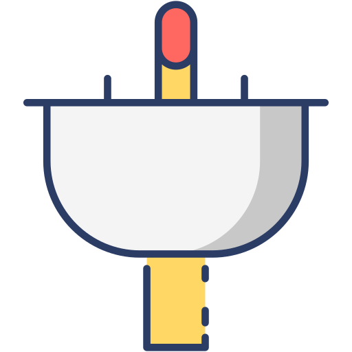Sink Generic Outline Color icon
