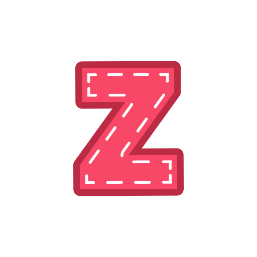 Small letter Generic Outline Color icon
