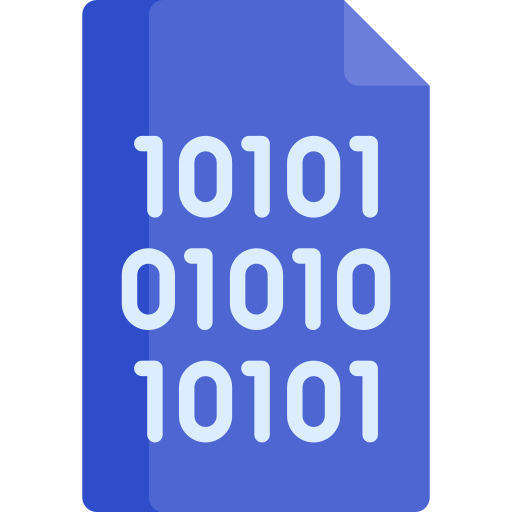 Binary code Special Flat icon