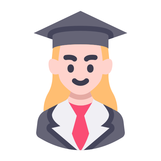 student Generic Flat icoon