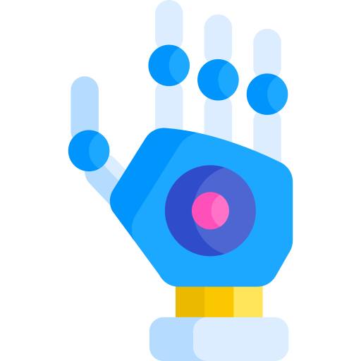Robotic hand Special Flat icon