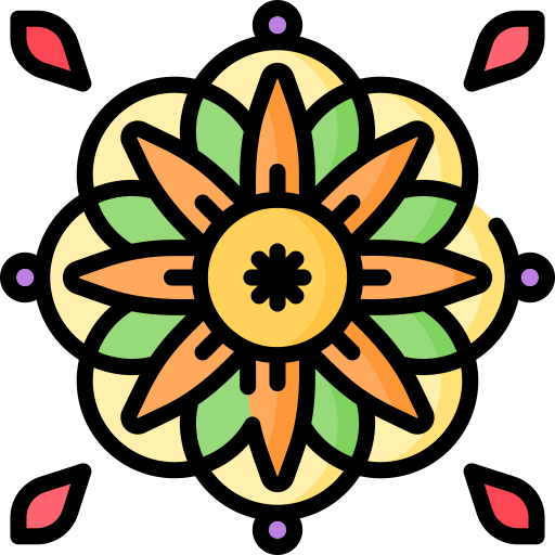 rangoli Special Lineal color icon