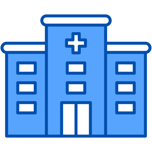 Hospital Generic Blue icon