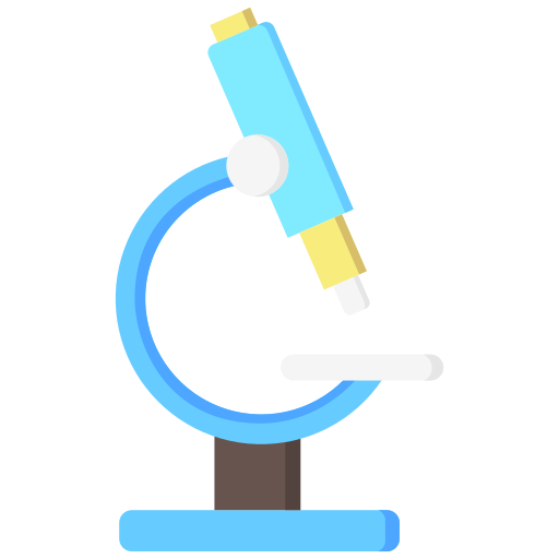 microscoop Generic Flat icoon