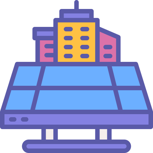 City Generic Outline Color icon