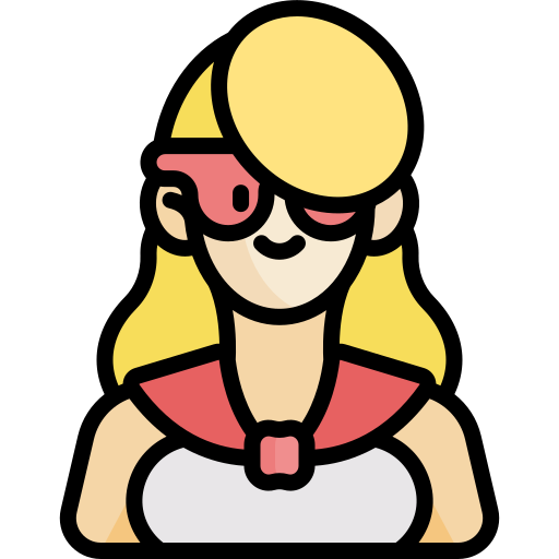 superheroína Generic Outline Color icono