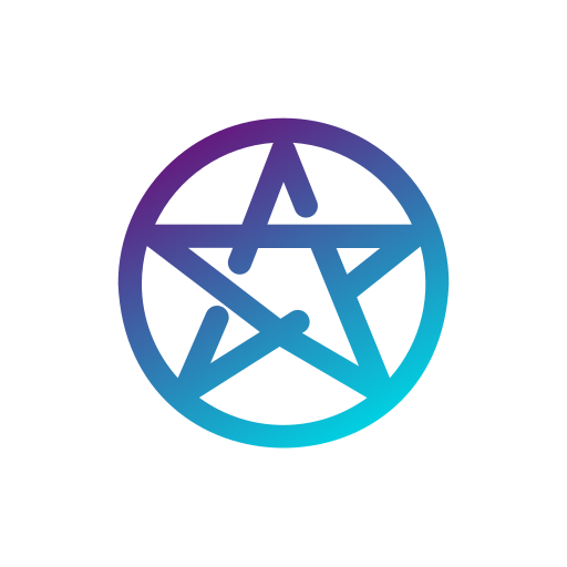 pentagram Generic Gradient ikona