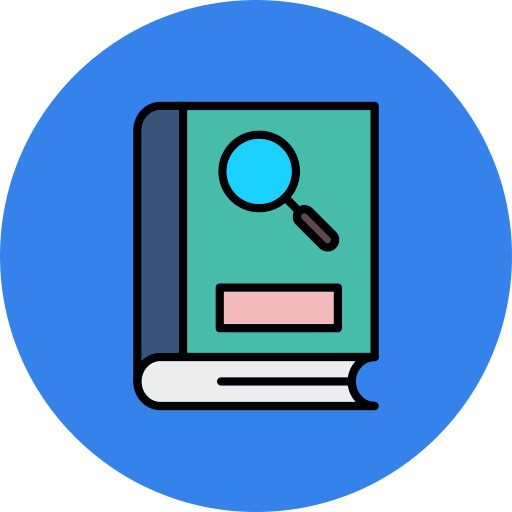 Search Generic Outline Color icon