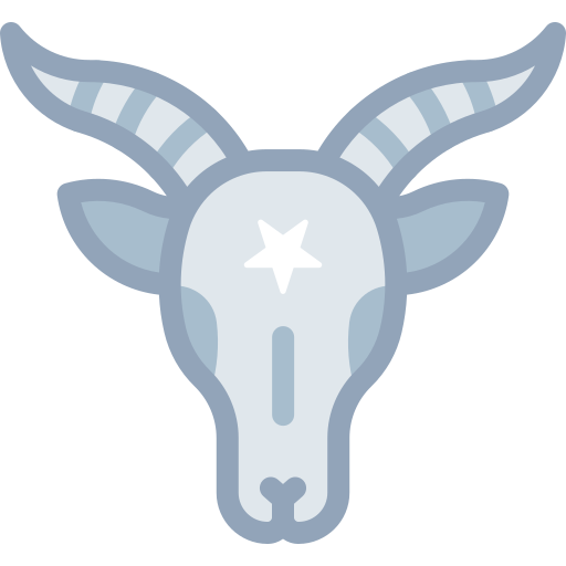 Goat Detailed color Lineal color icon