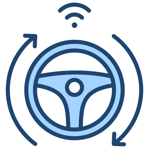Steering Generic Blue icon