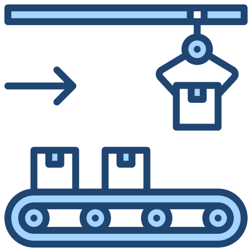 Conveyor Generic Blue icon