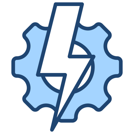 elektryczny Generic Blue ikona