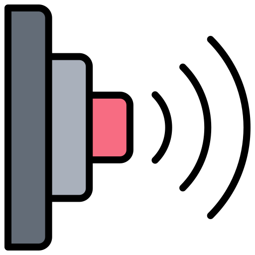 감지기 Generic Outline Color icon