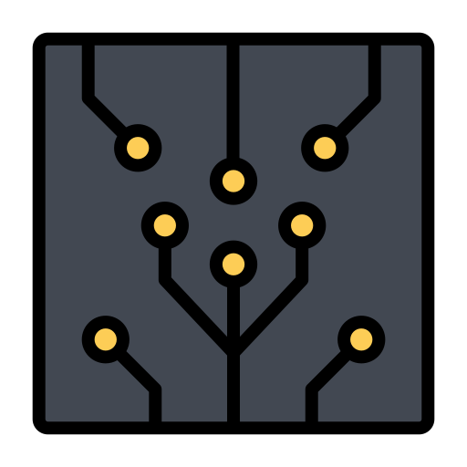 Circuit Generic Outline Color icon