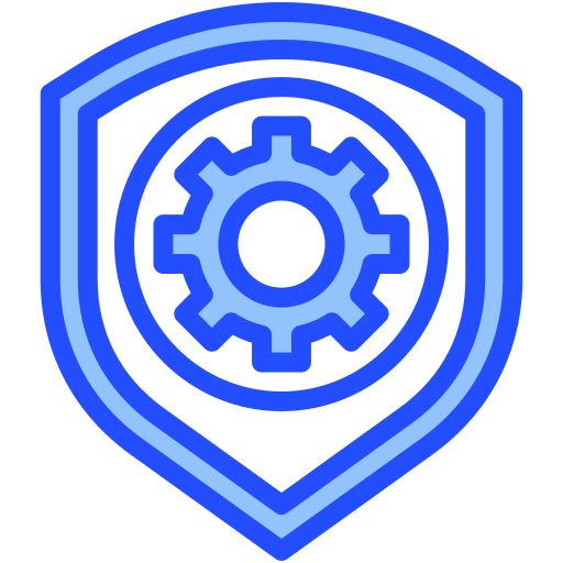 bezpieczeństwo Generic Blue ikona