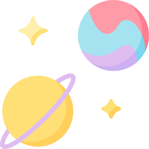 planetas Special Flat Ícone