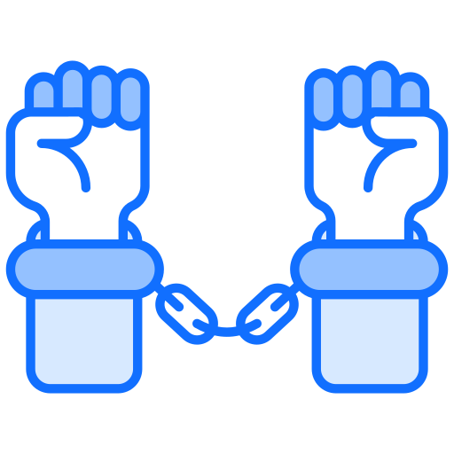 Slavery Generic Blue icon