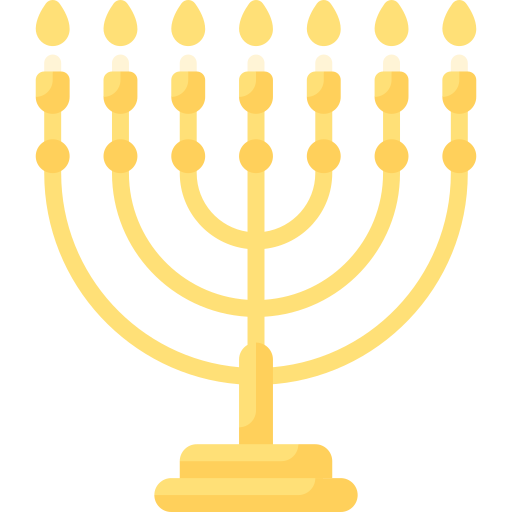 menorah Special Flat icon