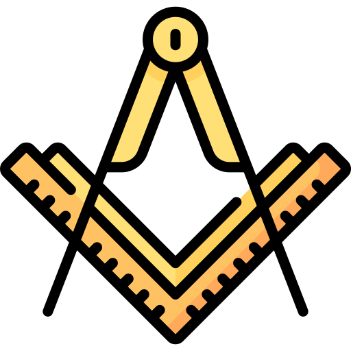 Freemasonry Special Lineal color icon