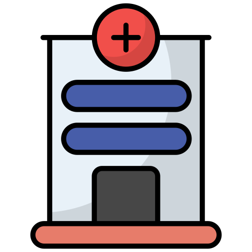 Health clinic Generic Outline Color icon