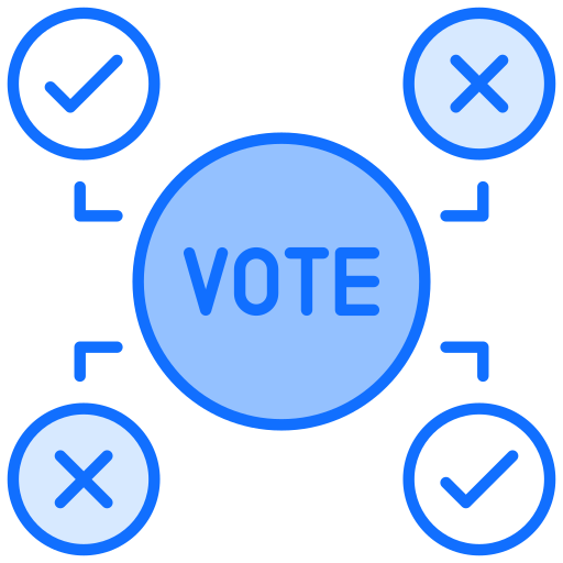 votação Generic Blue Ícone