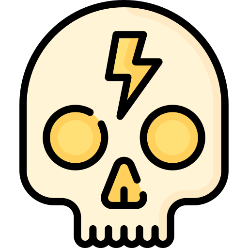 cráneo Special Lineal color icono